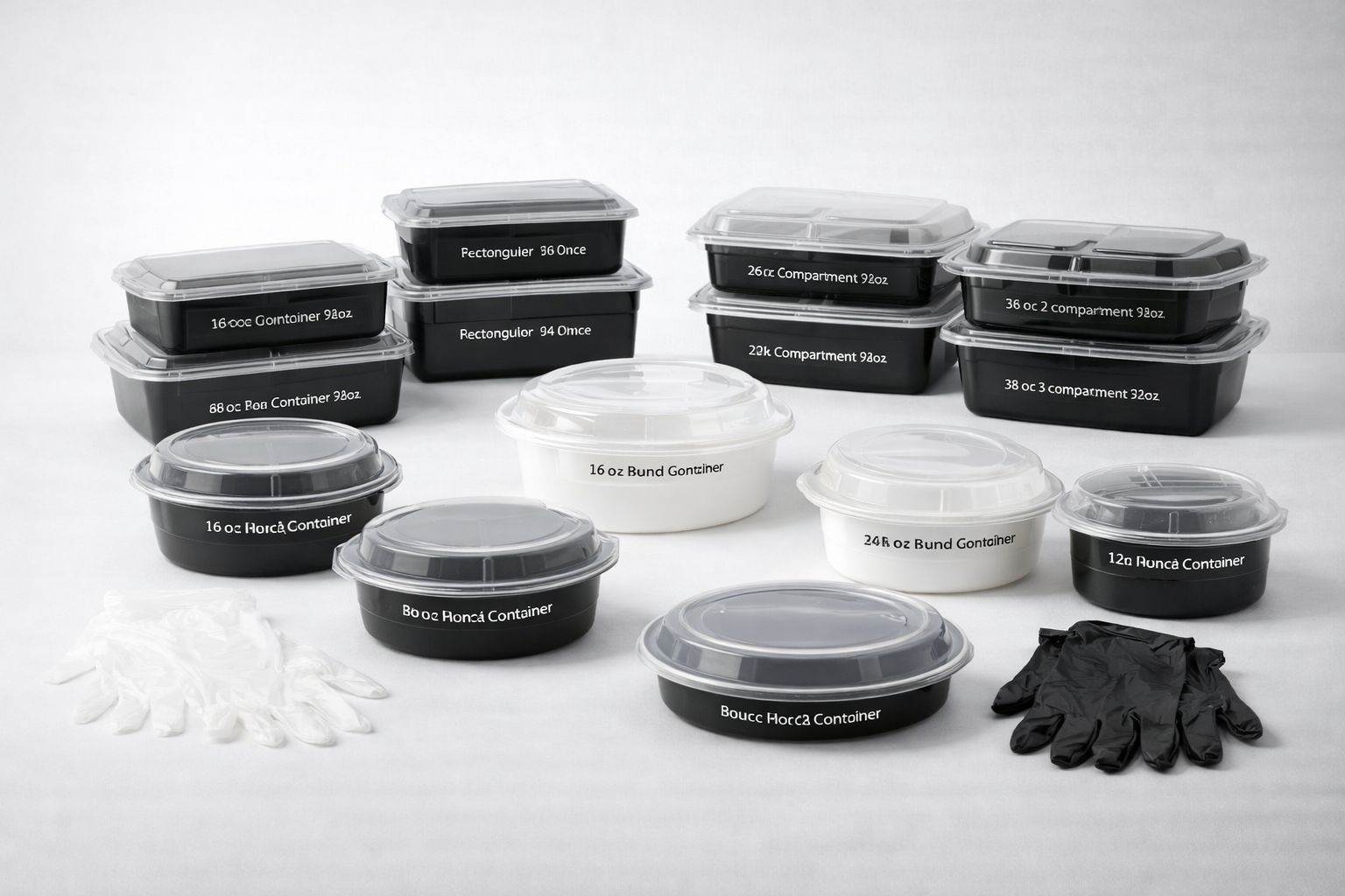 Microwave/Hinged Container